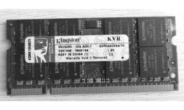 Operatyvioji Atmintis ( RAM ) 1GB 2Rx8 PC2-4200S